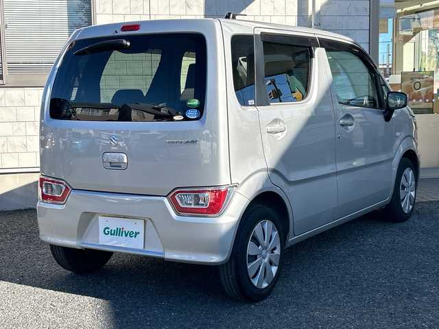 スズキ ワゴンＲ FA 埼玉県 2019(平31)年 2.4万km シルキーシルバーメタリック ワンオーナー　/純正オーディオ/CD/FM/AM/AUX　/ハロゲンライト　/横滑り防止　/ライトレベライザー　/純正フロアマット　/保証書　/取扱説明書