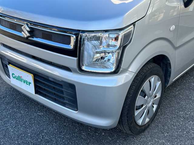 スズキ ワゴンＲ FA 埼玉県 2019(平31)年 2.4万km シルキーシルバーメタリック ワンオーナー　/純正オーディオ/CD/FM/AM/AUX　/ハロゲンライト　/横滑り防止　/ライトレベライザー　/純正フロアマット　/保証書　/取扱説明書