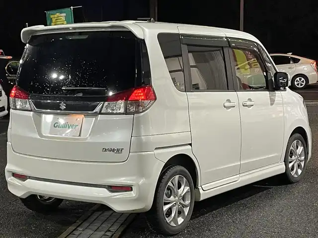 スズキ ソリオ バンディット 千葉県 2015(平27)年 8.7万km パールホワイト 純正ナビ【フルセグ、BT、DVD、CD、USB】/純正15インチアルミホイール/オートライト/フォグ/ETC/クルーズコントロール/純正フロアマット/保証書/取説/スペアキー