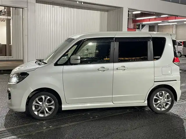 スズキ ソリオ バンディット 千葉県 2015(平27)年 8.7万km パールホワイト 純正ナビ【フルセグ、BT、DVD、CD、USB】/純正15インチアルミホイール/オートライト/フォグ/ETC/クルーズコントロール/純正フロアマット/保証書/取説/スペアキー