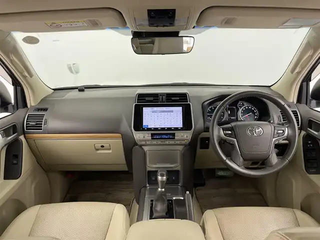 トヨタ ランドクルーザー プラド TX Lパッケージ 大分県 2020(令2)年 4.6万km ホワイトパールクリスタルシャイン 純正９インチナビ/フルセグ/DVD/Bluetooth/プリクラッシュセーフティー/サンルーフ/モデリスタエアロ/バックモニター/エアシートヒーター/レーダークルーズコントロール/前席パワーシート/ルーフレール/純正フロアマット/ＥＴＣ/オートＬＥＤライト/スマートキーX2