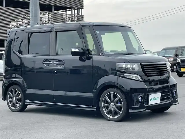 ホンダ Ｎ ＢＯＸ モデューロ X G ターボP 千葉県 2016(平28)年 6.4万km スマートブラック 両側パワースライドドア /社外7インチナビ/FM/AM.CD/DVD.SD/Bluetooth/フルセグTV/ステアリングスイッチ/クルーズコントロール/パドルシフト/ビルトインETC/純正15インチアルミ