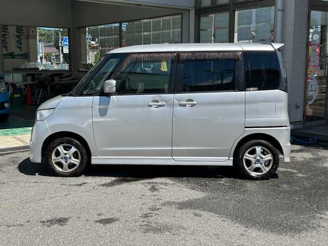 日産 ルークス ハイウェイスター 宮城県 2010(平22)年 9.7万km シルキーシルバーメタリック 純正オーディオ/FM/AM/CD/MD/片側パワースライドドア/純正フロアマット/社外アルミ冬タイヤ13インチ/ホイールなし夏タイヤ13インチ/キセノンライト/ウィンカードアミラー/プッシュスタート