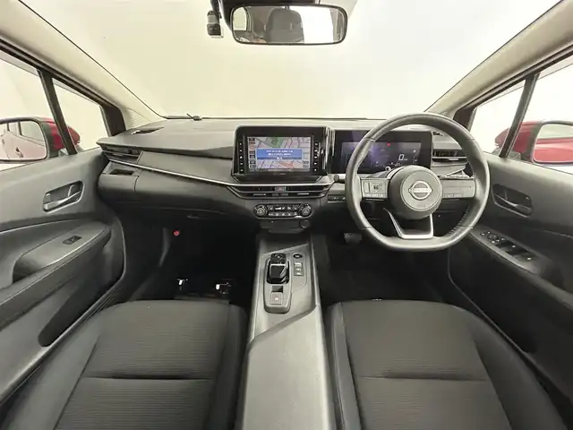 日産 ノート S FOUR 道央・札幌 2021(令3)年 1.7万km ガーネットレッド ・４WD/・純正9インチナビ/　CD/DVD/SD/BT/フルセグ/・バックカメラ/・ETC/・純正前方ドライブレコーダー/・エマージェンシーブレーキ/・レーンキープアシスト/・クリアランスソナー/・オートハイビーム/・アイドリングストップ/・前席シートヒーター/・ステアリングヒーター/・ライトレベライザー/・社外アルミホイール/・プッシュスタート/・スマートキー/・純正フロアマット/・ドアバイザー