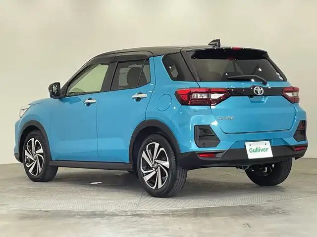 トヨタ ライズ Z 栃木県 2020(令2)年 4.1万km ブラックマイカメタリック/ターコイズブルーマイカメタリック ターボ/ＳＤナビ/（CD/DVD/Bluetooth/USB/フルセグTV）/バックカメラ/全方位カメラ/スマートアシスト/前後コーナーセンサー/ビルトインETC/前後ドライブレコーダー/前席シートヒーター/２トーン/オートライト/LEDヘッドライト/横滑り防止装置/前後フォグランプ/スマートキー/プッシュスタート/アイドリングストップ/ステアリングスイッチ/革巻きステアリング/電動格納ミラー/純正アルミホイール/純正フロアマット