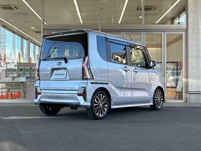 スバル シフォン カスタムRS スマートアシスト 埼玉県 2021(令3)年 2.3万km ブライトシルバーメタリック スマートアシストIII/ ・アダプティブクルーズCtr/ ・衝突回避支援ブレーキ/ ・誤発進抑制機能/ ・オートハイビーム/ ・車線はみ出し警報/ ・先行車発進お知らせ機能/ ・エマージェンシーストップシグナル/純正９インチメモリーナビゲーション(NSZN-Y71DS)/AM/FM/CD/DVD/BT/USB/フルセグＴＶ/全方位モニター/ビルトインＥＴＣ/両側パワースライドドア/ＬＥＤヘッドライト/ＬＥＤフォグランプ/オートライト/前後コーナーセンサー/ロングスライドスイッチ/ステアリングスイッチ/スペアキー1ヶ/保証書/取扱説明書