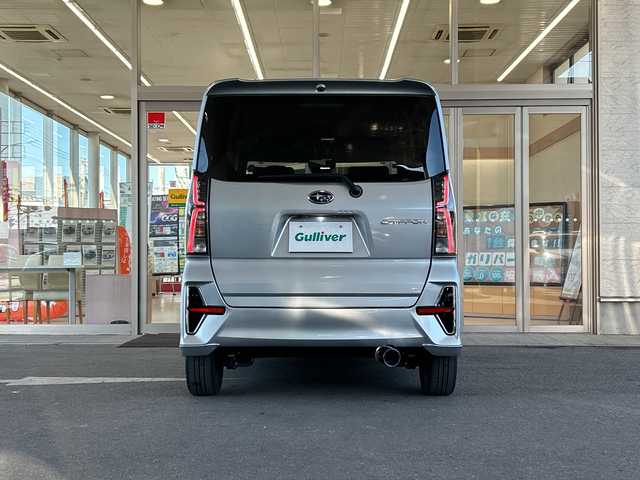 スバル シフォン カスタムRS スマートアシスト 埼玉県 2021(令3)年 2.3万km ブライトシルバーメタリック スマートアシストIII/ ・アダプティブクルーズCtr/ ・衝突回避支援ブレーキ/ ・誤発進抑制機能/ ・オートハイビーム/ ・車線はみ出し警報/ ・先行車発進お知らせ機能/ ・エマージェンシーストップシグナル/純正９インチメモリーナビゲーション(NSZN-Y71DS)/AM/FM/CD/DVD/BT/USB/フルセグＴＶ/全方位モニター/ビルトインＥＴＣ/両側パワースライドドア/ＬＥＤヘッドライト/ＬＥＤフォグランプ/オートライト/前後コーナーセンサー/ロングスライドスイッチ/ステアリングスイッチ/スペアキー1ヶ/保証書/取扱説明書