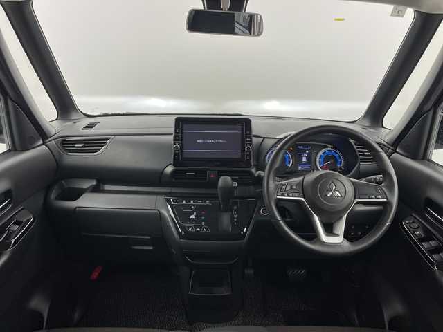 三菱 ｅＫクロススペース G 富山県 2021(令3)年 4.6万km オークブラウンメタリック ワンオーナー/純正9インチナビ【MM320D-LM】/(AM/FM/CD/DVD/SD/AUX/BT)/フルセグTV/バックカメラ/片側パワースライドドア（ハンズフリー機能付き）/衝突被害軽減ブレーキ/レーンキープアシスト/コーナーセンサー前後/オートLEDヘッドライト/ダウンヒルアシストコントロール/前席シートヒーター/スマートキー/プッシュスタート/アイドリングストップ/純正フロアマット/保証書