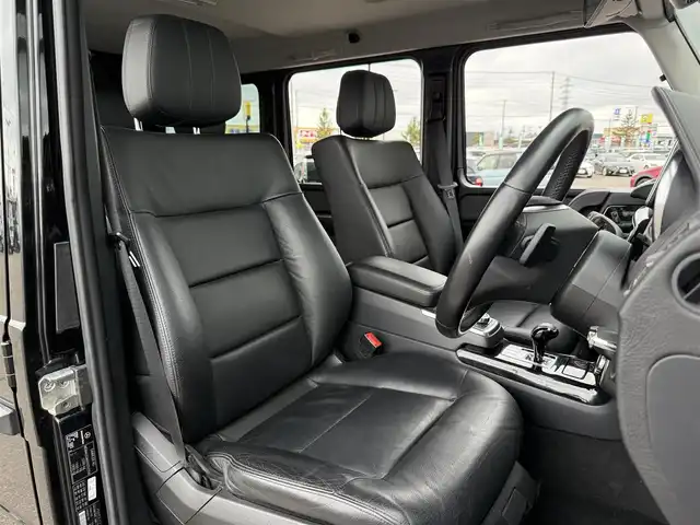 メルセデス・ベンツ ゲレンデヴァーゲン Ｇ３５０ｄ AMGライン 道南・函館 2016(平28)年 4.4万km オブシディアンブラック ラグジュアリーパッケージ/ハーマンカードンサウンド/レーダーセーフティ/ＡＭＧ２０インチＡＷ　/アダクティブクルーズコントロール/純正ナビＴＶ/ＥＴＣ/バックカメラ/黒革シート　/サンルーフ　/純正ＡＷスタッドレス車内　/キーレス・スペアキー有　/新車時保証書　/取扱説明書　