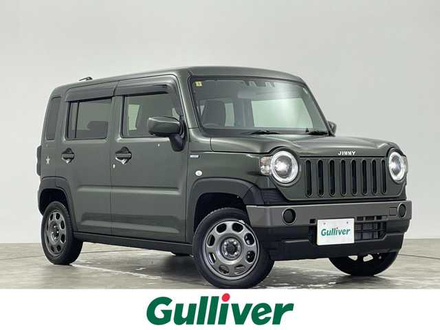スズキ ハスラー HYBRID G ターボ 群馬県 2023(令5)年 0.9万km クールカーキPM 社外７インチナビ　Ｂｌｕｅｔｏｏｔｈ　レーダークルーズコントロール　レーンキープアシスト　衝突軽減ブレーキ　オートマチックハイビーム　シートヒーター　ＬＥＤヘッドライト　コーナーセンサー　ＥＴＣ　禁煙