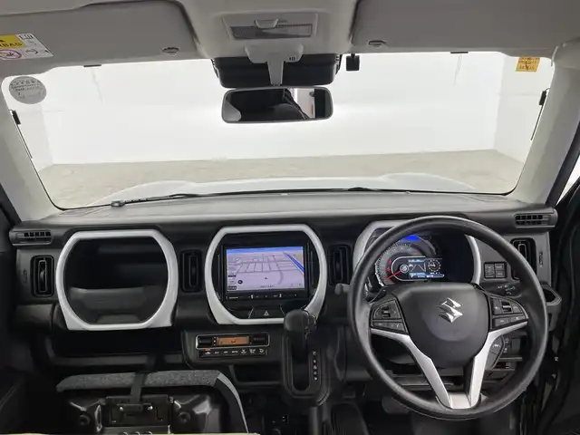 スズキ ハスラー HYBRID G ターボ 群馬県 2023(令5)年 0.9万km クールカーキPM 社外７インチナビ　Ｂｌｕｅｔｏｏｔｈ　レーダークルーズコントロール　レーンキープアシスト　衝突軽減ブレーキ　オートマチックハイビーム　シートヒーター　ＬＥＤヘッドライト　コーナーセンサー　ＥＴＣ　禁煙