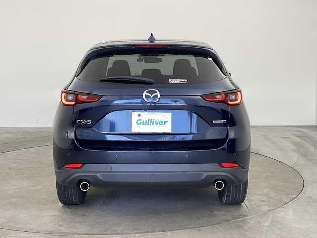 マツダ ＣＸ－５ 20S プロアクティブ 兵庫県 2022(令4)年 3万km ディープクリスタルブルーマイカ ・純正10.25インチナビ/　Bluetoothオーディオ/　USB接続/　スマートフォン連携/・バック/サイドカメラ/・ｉ－ＡＣＴＩＶＳＥＮＳＥ/・ドライバーアテンションアラート/・ブラインドスポットモニター/・レーンキープアシストシステム/・スマート・ブレーキ・サポート（SBS）/・スマート・シティ・ブレーキ・サポート（SCBS)/・前後コーナーセンサー/・トラクションコントロールシステム（TCS）/・アイドリングストップ/・オートマチックハイビーム/・社外前方ドライブレコーダー/・純正フロアマット/・ヘッドアップディスプレイ/・MTモード付AT/・純正17インチアルミホイール/・ETC/・横滑り防止機能/・盗難防止装置/・LEDオートライト/・W＋サイドエアバック/・スマートキー/・オートエアコン