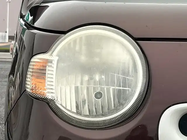 ダイハツ ミラ ココア X 千葉県 2014(平26)年 8.1万km プラムブラウンクリスタルマイカ ４ＷＤ　後期型　ナビＡＶＮ１３３Ｍ　ワンセグ　ＣＤ　スマートキー　アイドリングストップ　オートエアコン　フロアマット　ドアバイザー　ライトレベライザー　ホワイトホイール　プラムブラウンカラー