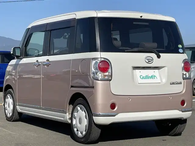 ダイハツ ムーヴ キャンバス X メイクアップ リミテッド SAⅢ 佐賀県 2019(平31)年 4.6万km パールホワイトⅢ/ライトローズマイカメタリックⅡ 2トーン 純正メモリーナビゲーション/・フルセグTV/CD/DVD/SD/USB/Bluetooth/パノラマモニター/両側パワースライドドア/ISOFIX対応/ステアリングリモコン/純正LEDフォグランプ/純正フロアマット/純正ドアバイザ―/新車保証書/取扱説明書/スペアキー１本/衝突軽減ブレーキ/車線逸脱警報機能/オートハイビーム/横滑り防止装置/アイドリングストップ