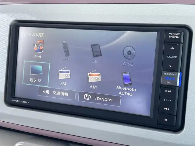 ダイハツ ムーヴ キャンバス X メイクアップ リミテッド SAⅢ 佐賀県 2019(平31)年 4.6万km パールホワイトⅢ/ライトローズマイカメタリックⅡ 2トーン 純正メモリーナビゲーション/・フルセグTV/CD/DVD/SD/USB/Bluetooth/パノラマモニター/両側パワースライドドア/ISOFIX対応/ステアリングリモコン/純正LEDフォグランプ/純正フロアマット/純正ドアバイザ―/新車保証書/取扱説明書/スペアキー１本/衝突軽減ブレーキ/車線逸脱警報機能/オートハイビーム/横滑り防止装置/アイドリングストップ