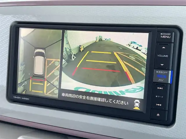 ダイハツ ムーヴ キャンバス X メイクアップ リミテッド SAⅢ 佐賀県 2019(平31)年 4.6万km パールホワイトⅢ/ライトローズマイカメタリックⅡ 2トーン 純正メモリーナビゲーション/・フルセグTV/CD/DVD/SD/USB/Bluetooth/パノラマモニター/両側パワースライドドア/ISOFIX対応/ステアリングリモコン/純正LEDフォグランプ/純正フロアマット/純正ドアバイザ―/新車保証書/取扱説明書/スペアキー１本/衝突軽減ブレーキ/車線逸脱警報機能/オートハイビーム/横滑り防止装置/アイドリングストップ