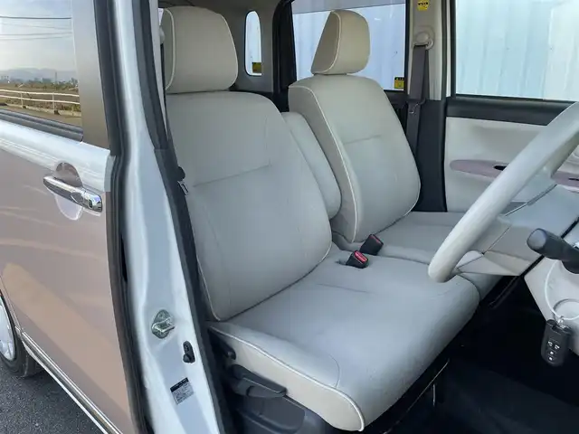 ダイハツ ムーヴ キャンバス X メイクアップ リミテッド SAⅢ 佐賀県 2019(平31)年 4.6万km パールホワイトⅢ/ライトローズマイカメタリックⅡ 2トーン 純正メモリーナビゲーション/・フルセグTV/CD/DVD/SD/USB/Bluetooth/パノラマモニター/両側パワースライドドア/ISOFIX対応/ステアリングリモコン/純正LEDフォグランプ/純正フロアマット/純正ドアバイザ―/新車保証書/取扱説明書/スペアキー１本/衝突軽減ブレーキ/車線逸脱警報機能/オートハイビーム/横滑り防止装置/アイドリングストップ