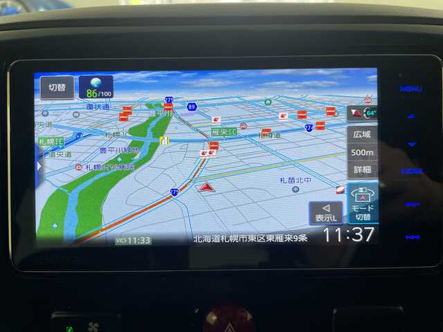 三菱 デリカＤ：５ D－Power package 道央・札幌 2016(平28)年 9.8万km ダイヤモンドブラックマイカ ・4WD/・社外メモリナビ/・BT/DVD/CD/SD/フルセグ/・バックカメラ/・両側パワースライドドア/・クルーズコントロール/・パドルシフト/・HIDオートライト/・フォグランプ/・シートヒーター/・スマートキー/・ETC