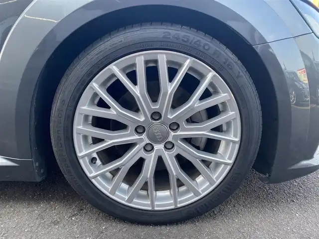 アウディ ＴＴクーペ 2．0 TFSI クワトロ 福岡県 2018(平30)年 3.2万km デイトナグレーパールエフェクト ・クルーズコントロール/・ナビ／ＵＳＢ／Ｂｌｕｅｔｏｏｔｈ/・バックカメラ/・ハーフレザーシート/・ドライブレコーダー/・フルセグテレビ/・ＥＴＣ/・純正１８インチＡＷ/・電動リアスポイラー/・AutoHOLD／電子パーキング