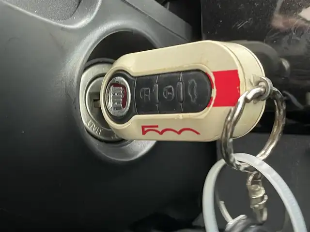 フィアット ５００ 1．4 16V スポーツ 新潟県 2009(平21)年 4.4万km 黒 CD/ETC/半革シート/ステアリングスイッチ/リモコンキー /フォグランプ/純正15インチアルミホイール/社外14インチAW冬タイヤ車載