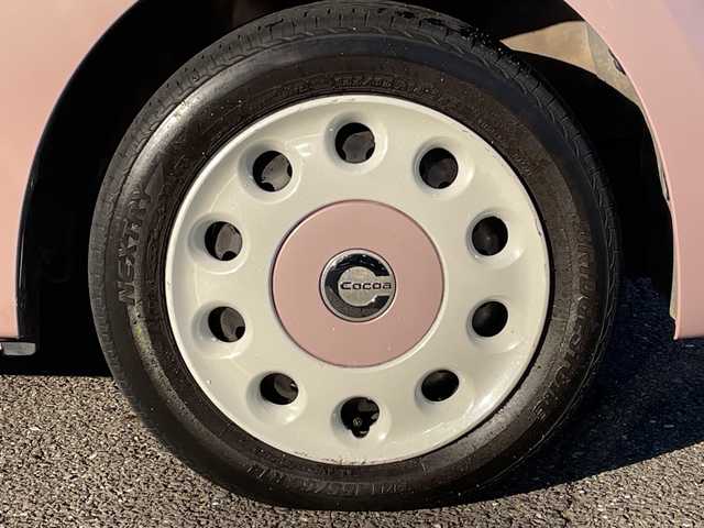 ダイハツ ミラ ココア プラスX 岐阜県 2014(平26)年 7.2万km ムースピンクパール /社外SDナビ/(FM/AM/フルセグTV/BT/USB/CD/DVD)/(LEDヘッドライト)/(セキュリティアラーム)/(純正フロアマット)/(ドアバイザー)/(ヘッドライトレベライザー)/(パワーウィンドウスイッチ)/(電動格納ミラー)/(オートエアコン)/(スマートキー)