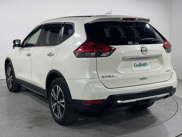 日産 エクストレイル 20X 広島県 2019(平31)年 4.5万km ブリリアントホワイトパール 純正ナビ/電動リアゲート/ＥＴＣ/フルセグ/ＬＥＤヘッドライト/コーナーセンサー/レーンキープアシスト/オートマチックハイビーム/ダウンヒルアシスト/ステアリングスイッチ/プッシュスタート/フォグランプ/エアバッグ(運転席/助手席)/純正18インチアルミホイール(225/60/R18)