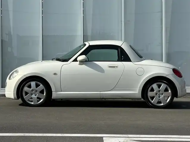 ダイハツ コペン アクティブトップ 神奈川県 2007(平19)年 7.8万km ホワイトパールマイカ 社外オーディオ(DEH-5300)/CD/USB/Bluetooth/純正アルミホイール/ハロゲンライト
