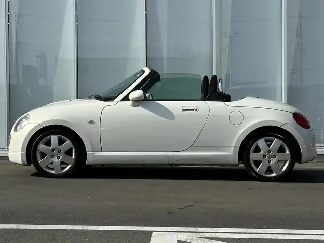 ダイハツ コペン アクティブトップ 神奈川県 2007(平19)年 7.8万km ホワイトパールマイカ 社外オーディオ(DEH-5300)/CD/USB/Bluetooth/純正アルミホイール/ハロゲンライト