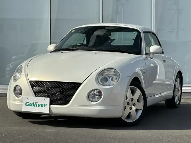 ダイハツ コペン アクティブトップ 神奈川県 2007(平19)年 7.8万km ホワイトパールマイカ 社外オーディオ(DEH-5300)/CD/USB/Bluetooth/純正アルミホイール/ハロゲンライト