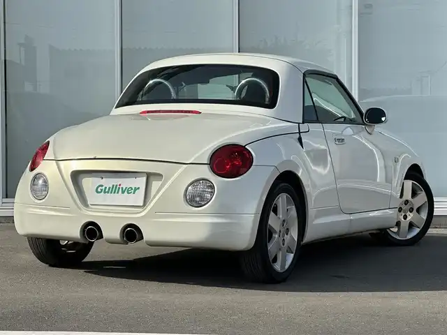 ダイハツ コペン アクティブトップ 神奈川県 2007(平19)年 7.8万km ホワイトパールマイカ 社外オーディオ(DEH-5300)/CD/USB/Bluetooth/純正アルミホイール/ハロゲンライト
