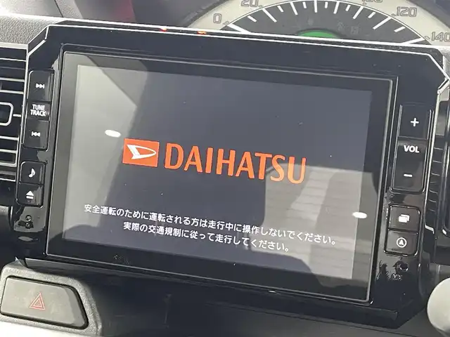 ダイハツ ウェイク L ファインセレクション SA 福島県 2016(平28)年 5.4万km ブラックマイカメタリック 衝突被害軽減システム　/バックカメラ　/純正ナビ/【AM/FM/DVD/CD/Bluetooth/フルセグ】　/型番:NSZN-X66D-W1/ＥＴＣ　/プッシュスタート　/・スマートキー　/・スペアキー　/ＬＥＤライト　/・オートライト　/ドライブレコーダー　/片側パワースライドドア　/・ステアリングスイッチ/アイドリングストップ/。横滑り防止装置/純正フロアマット