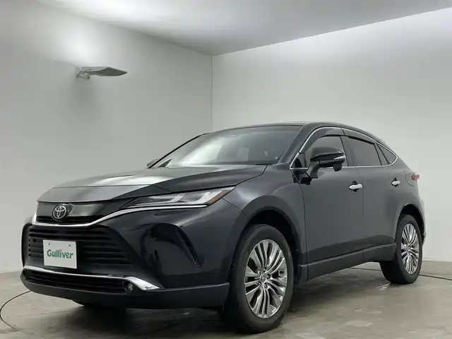 トヨタ ハリアー Z 岡山県 2020(令2)年 5.7万km プレシャスブラックパール パノラマルーフ/ＪＢＬプレミアムサウンド/純正１２．３インチナビ/【Bluetooth/フルセグTV/USB/AUX】/合皮ハーフレザー/衝突軽減ブレーキシステム/追従型クルーズコントロール/バックカメラ/ビルトインＥＴＣ２．０/ＬＥＤヘッドライト/オートハイビーム/デジタルインナーミラー/ワイヤレス充電/ドアミラーヒーター/ブラインドスポットモニター/ISOFIX/ステアリングスイッチ/ヘッドアップディスプレイ/チルトステアリング/シートリフター/スマートキー×2/取扱説明書/ナビ取扱説明書