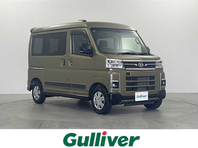 ダイハツ アトレー バン RS 栃木県 2022(令4)年 2.6万km オフビートカーキM 純正メモリナビ【NMZL-W72D】/(DVD/フルセグTV/Bluetooth/USB/MSV)/バックカメラ/ビルトインETC2.0/両側パワースライドドア/前方ドライブレコーダー/デジタルインナーミラー/横滑り防止機能/レーンアシスト/衝突軽減ブレーキ/LEDヘッドライト/レーダークルーズコントロール/電動格納ミラー/ステアリングスイッチ/プッシュスタート/スマートキー