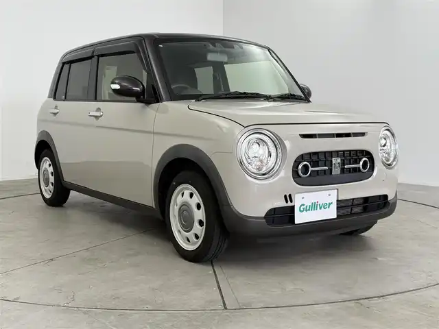 スズキ ラパン ＬＣ X 愛知県 2022(令4)年 3万km フォーンベージュメタリック/アーバンブラウン 2トーン 純正ディスプレイオーディオ/・Bluetooth/・Applecarplay/・AM/FM/ETC/バックカメラ/シートヒーター（D+N)/衝突軽減ブレーキ/LEDヘッドライト/オートライト/スマートキー/純正14インチAW/純正フロアマット/USB/スペアキー/ディライト