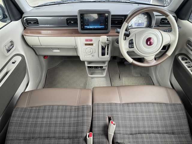 スズキ ラパン ＬＣ X 愛知県 2022(令4)年 3万km フォーンベージュメタリック/アーバンブラウン 2トーン 純正ディスプレイオーディオ/・Bluetooth/・Applecarplay/・AM/FM/ETC/バックカメラ/シートヒーター（D+N)/衝突軽減ブレーキ/LEDヘッドライト/オートライト/スマートキー/純正14インチAW/純正フロアマット/USB/スペアキー/ディライト