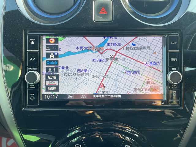 日産 ノート e－パワーオーテック FOUR 道東・釧路十勝 2019(令1)年 6万km ブリリアントホワイトパール 4WD/ワンオーナー/純正SDナビ/・フルセグ/CD/DVD/BT/ラジオ/アラウンドビューカメラ/インテリジェントルームミラー/クルーズコントロール/衝突軽減ブレーキ/レーンキープアシスト/コーナーセンサー/LEDヘッドライト/フォグランプ/純正15インチアルミホイール（サマー2024製）/ETC/フロアマット/ドアバイザー