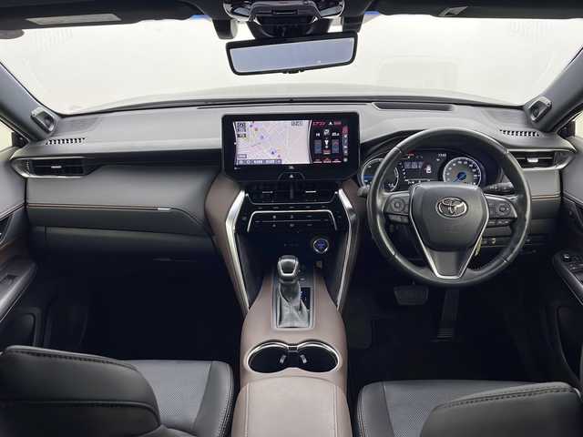 トヨタ ハリアー ハイブリッド Z レザーパッケージ 秋田県 2021(令3)年 4万km プレシャスブラックパール JBLプレミアムサウンドシステム/純正12.3インチナビ/　　BT/USB/フルセグテレビ/パノラミックビューモニター/レザーシート/シートヒーター/ベンチレーション/ステアリングヒーター/パワーバックドア/レーダークルーズコントロール/デジタルインナーミラー/置くだけ充電/ステリングスイッチ/スマートキー/ETC