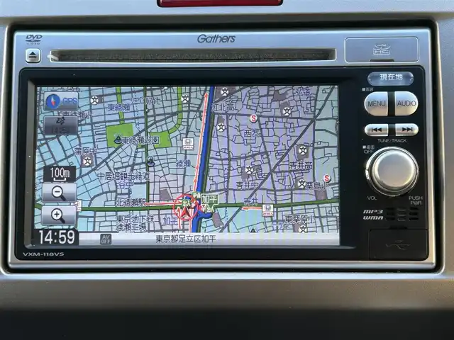 ホンダ フリード G ジャストセレクション 東京都 2012(平24)年 5.7万km プレミアムホワイトパール 純正メモリナビ（VXW-118VS）/ワンセグTV/Bluetooth/CD/DVD/FM/AM/VTR/バックカメラ/前方ドライブレコーダー/片側パワースライドドア/スペアキー/スマートキー/ウォークスルー/アイドリングストップ/電動格納ミラー/ウインカーミラー/純正フロアマット/ヘッドライトレベライザー/取扱説明書/保証書/記録簿