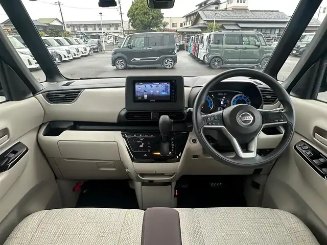 日産 ルークス X 宮城県 2021(令3)年 4万km ブラック KENWOOD SDナビ/・フルセグTV/・CD/DVD/SD/HDMI/バックモニター/アラウンドビューモニター/ドライブレコーダー(VREC-DZ600)/セーフティーシールド/・踏み間違い衝突防止アシスト/・インテリジェントエマージェンシーブレーキ/・車線逸脱防止支援システム（インテリジェントLI）/・車線逸脱警報（LDW）/・前方衝突警報（インテリジェントFCW）/・ふらつき警報（インテリジェントDA）/・標識検知機能/ＥＴＣ/片側パワースライドドア/ステアリングスイッチ/プッシュスタートエンジン/スマートキー2本/フロアマット/ドアバイザー/サマータイヤ有/保証書