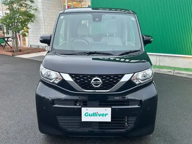 日産 ルークス X 宮城県 2021(令3)年 4万km ブラック KENWOOD SDナビ/・フルセグTV/・CD/DVD/SD/HDMI/バックモニター/アラウンドビューモニター/ドライブレコーダー(VREC-DZ600)/セーフティーシールド/・踏み間違い衝突防止アシスト/・インテリジェントエマージェンシーブレーキ/・車線逸脱防止支援システム（インテリジェントLI）/・車線逸脱警報（LDW）/・前方衝突警報（インテリジェントFCW）/・ふらつき警報（インテリジェントDA）/・標識検知機能/ＥＴＣ/片側パワースライドドア/ステアリングスイッチ/プッシュスタートエンジン/スマートキー2本/フロアマット/ドアバイザー/サマータイヤ有/保証書