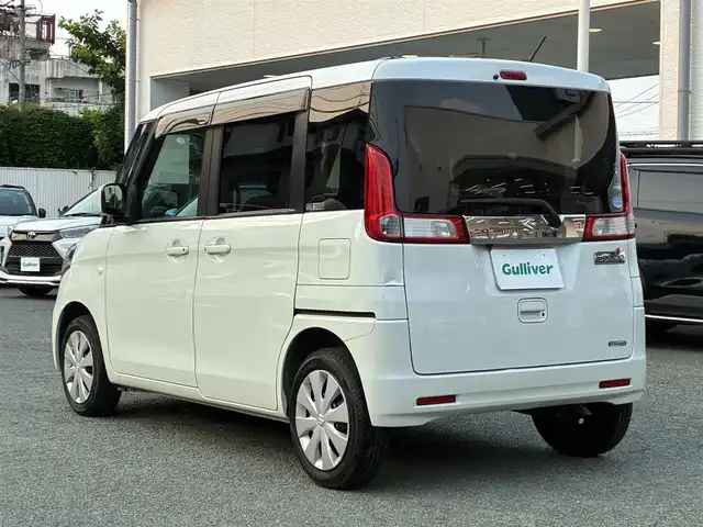 スズキ スペーシア G リミテッド 熊本県 2016(平28)年 9.9万km クリスタルホワイトP 社外ナビ（CN-R330WD）/【フルセグTV/Bluetooth再生/CD/DVD】/バックカメラ/レーダーブレーキサポート/車線逸脱警報システム/片側パワースライドドア/シートヒーター/アイドリングストップ/ETC/ドライブレコーダー（前後）/社外LEDライト/フォグライト/保証書/取扱説明書