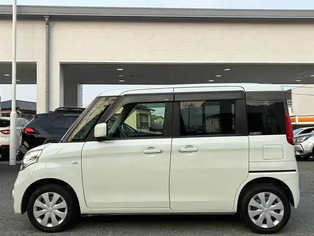 スズキ スペーシア G リミテッド 熊本県 2016(平28)年 9.9万km クリスタルホワイトP 社外ナビ（CN-R330WD）/【フルセグTV/Bluetooth再生/CD/DVD】/バックカメラ/レーダーブレーキサポート/車線逸脱警報システム/片側パワースライドドア/シートヒーター/アイドリングストップ/ETC/ドライブレコーダー（前後）/社外LEDライト/フォグライト/保証書/取扱説明書