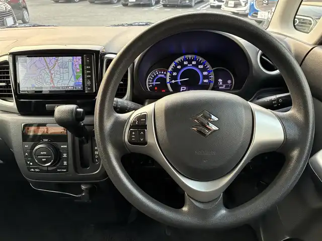 スズキ スペーシア G リミテッド 熊本県 2016(平28)年 9.9万km クリスタルホワイトP 社外ナビ（CN-R330WD）/【フルセグTV/Bluetooth再生/CD/DVD】/バックカメラ/レーダーブレーキサポート/車線逸脱警報システム/片側パワースライドドア/シートヒーター/アイドリングストップ/ETC/ドライブレコーダー（前後）/社外LEDライト/フォグライト/保証書/取扱説明書