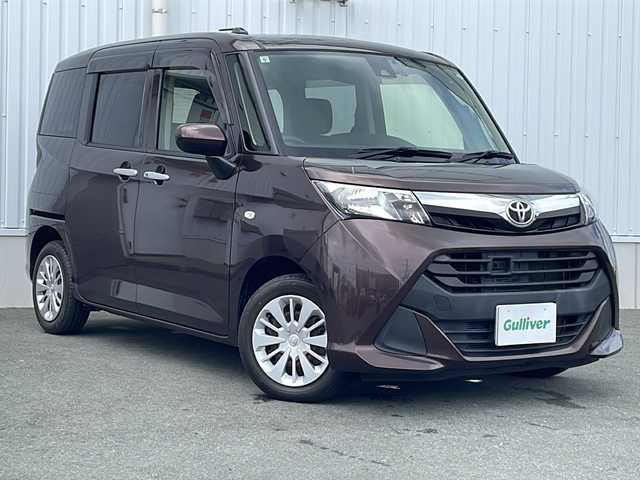 トヨタ タンク X S 三重県 2017(平29)年 3.9万km プラムブラウンパールクリスタルシャイン 純正ナビ/バックカメラ/純正ドライブレコーダー/片側パワースライドドア/ステアリングリモコン/ビルトインETC/オートライト/衝突軽減ブレーキ/アイドリングストップ/純正ホイールキャップ/純正ドライブレコーダー/スペアキー/電動格納ミラー/禁煙車