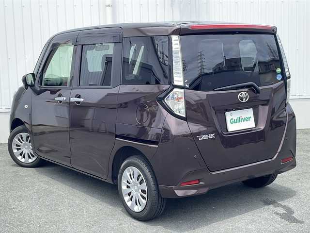 トヨタ タンク X S 三重県 2017(平29)年 3.9万km プラムブラウンパールクリスタルシャイン 純正ナビ/バックカメラ/純正ドライブレコーダー/片側パワースライドドア/ステアリングリモコン/ビルトインETC/オートライト/衝突軽減ブレーキ/アイドリングストップ/純正ホイールキャップ/純正ドライブレコーダー/スペアキー/電動格納ミラー/禁煙車