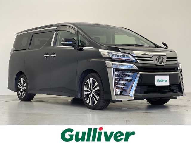 トヨタ ヴェルファイア Z Gエディション 愛知県 2019(令1)年 5.8万km ブラック 純正ナビ/・フルセグテレビ/・CD/DVD/・HDMI/・Bluetooth/バックカメラ/純正フリップダウンモニター/ビルトインETC/デジタルインナーミラー/電動ムーンルーフ/ステアリングヒーター/２列目キャプテンシート/シートベンチレーション/シートメモリー付きパワーシート/ステアリングヒーター/パワーバックドア/トヨタセーフティセンス/・プリクラッシュセーフティ/・パーキングサポートブレーキ/・ブラインドスポットモニター/・ロードサインアシスト/・アダプティブクルーズコントロール/両側パワースライドドア/純正フロアマット