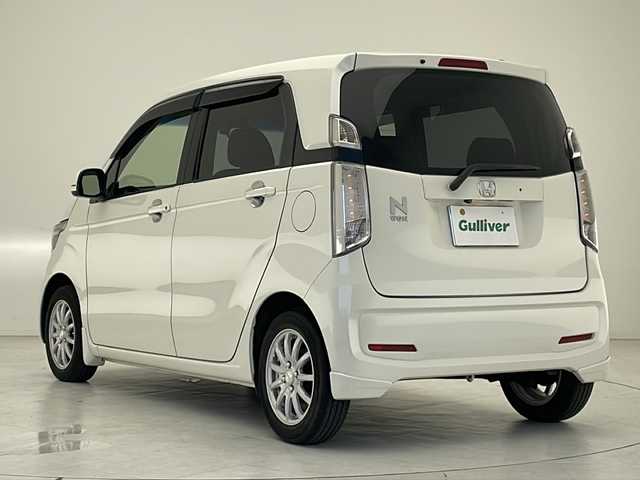 ホンダ Ｎ ＷＧＮ G スタイリッシュパッケージ 沖縄県 2015(平27)年 5.3万km プレミアムホワイトパールⅡ 純正ナビ（VXM-164VFi）/（フルセグＴＶ　ＤＶＤ　CD　SD　Ｂｌｕｅｔｏｏｔｈ）/クルーズコントロール/バックカメラ/ハーフレザーシート/シートヒーター/純正アルミホイール/オートライト/ステアリングリモコン/スマートキー/プッシュスタート/衝突軽減ブレーキ