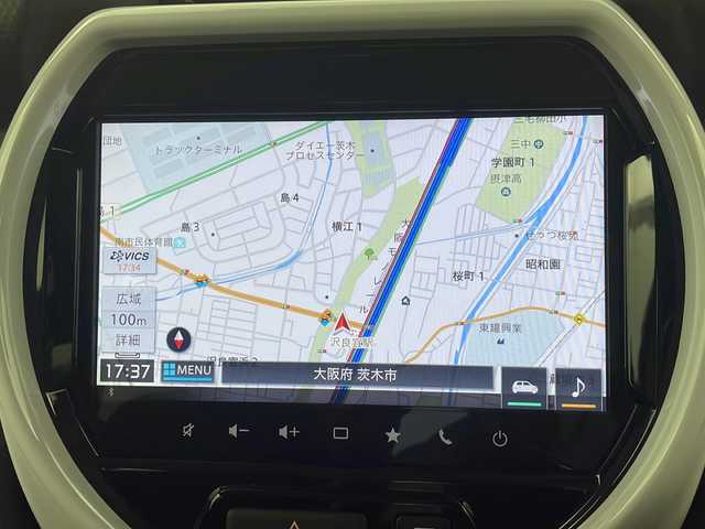スズキ ハスラー HYBRID X 大阪府 2022(令4)年 1.3万km アクティブイエロー/ソフトベージュメタリック 純正メモリーナビ/・フルセグTV/・Bluetooth/・USB接続/・FM/AM/全方位カメラ/セーフティサポート/衝突軽減システム/レーダークルーズコントロール/前後クリアランスソナー/オートマチックハイビーム/レーンキープアシスト/スマートキー/純正アルミホイール/LEDヘッドライト