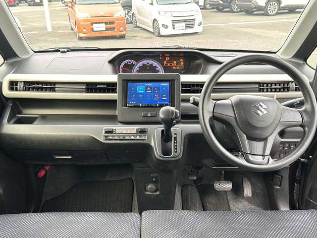 スズキ ワゴンＲ HYBRID FX 徳島県 2019(平31)年 9.9万km アーバンブラウンパールメタリック 社外7型ナビ　AVIC-RZ810/（DISC/SD/フルセグ/BT/ラジオ/iPod/USB/HDMI）/ETC/D席シートヒーター/前方ドライブレコーダー/アイドリングストップ/ドアバイザー/電動格納ミラー/スマートキー/プッシュスタート/オートライト/レーンキープアシスト/ISOFIX/社外フロアマット/取扱説明書/新車時保証書