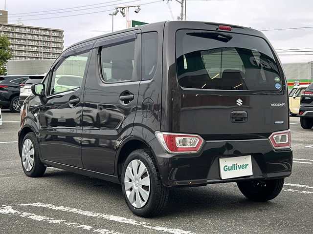 スズキ ワゴンＲ HYBRID FX 徳島県 2019(平31)年 9.9万km アーバンブラウンパールメタリック 社外7型ナビ　AVIC-RZ810/（DISC/SD/フルセグ/BT/ラジオ/iPod/USB/HDMI）/ETC/D席シートヒーター/前方ドライブレコーダー/アイドリングストップ/ドアバイザー/電動格納ミラー/スマートキー/プッシュスタート/オートライト/レーンキープアシスト/ISOFIX/社外フロアマット/取扱説明書/新車時保証書